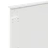 vidaXL Konstrukcija postelje Bela 90 x 200 cm Inženirsko leseno