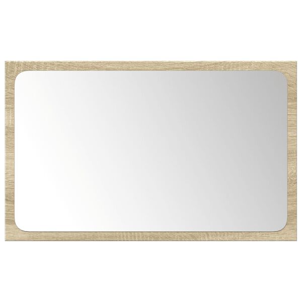 vidaXL Kopalniška garnitura 3-delna sonoma hrast inženirski les