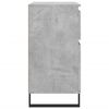 vidaXL Komoda betonsko siva 60x35x70 cm inženirski les