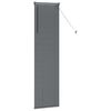 vidaXL Venecijanske žaluzije Temno siva 175 x 45 cm Aluminij