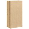 vidaXL Knjižna omara artisan hrast 40x24x77 cm inženirski les