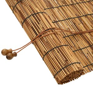vidaXL Rolo Rjava 60 x 160 cm Trsje