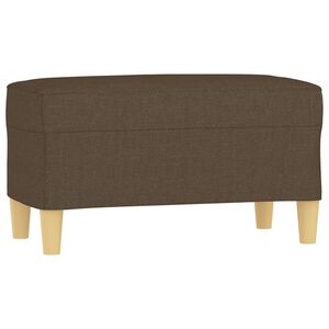 vidaXL Klop rjava 70x35x41 cm blago
