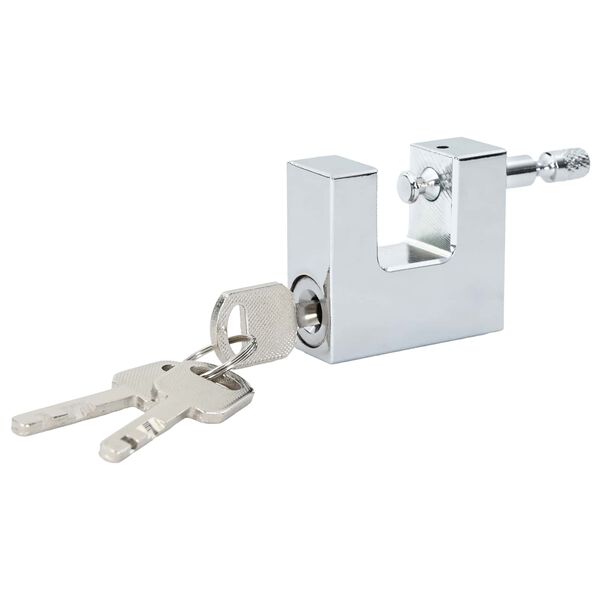 vidaXL Žabica 6 pcs srebrna 5 x 1,9 x 4,5 cm elezo