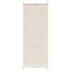 Plise Zavesa velikost 40 x 150 cm Krem barva