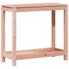vidaXL Miza za sajenje s polico 82,5x35x75 cm trden douglas les