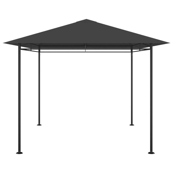 vidaXL Paviljon 384x281x270 cm antraciten 180 g/m&sup2;