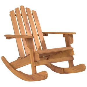 vidaXL Gugalni stol adirondack trden akacijev les