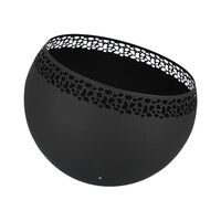 Esschert Design Kurišče v obliki krogle pegasto črne barve