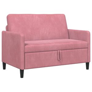 vidaXL Sofa s shrambo Roza 122 x 78 x 87 cm Poliester
