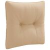 vidaXL Hrbtna blazina PUTTEN 100% poliester Pe&scaron;čena 40 x 40 x 10 cm