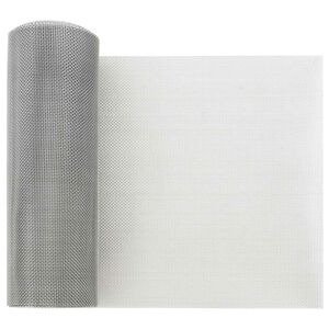 vidaXL Mrežna zaslona 20 x 500 cm 20 Mesh Inox 201 Srebrna