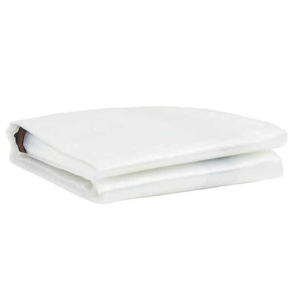 vidaXL Pokrov za rastline z očesci 2x8 m polietilen