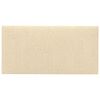 vidaXL Stenska glavna postelja 12 pcs krema 60 x 30 cm blago