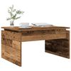 vidaXL Kava miza Old Wood 68x50x38 cm Inženirski les