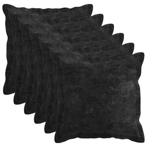 vidaXL Prevleka za blazino 6 kos HOUTEN Antracit 30 x 30 cm