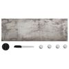 vidaXL Stenska magnetna tabla iz stekla 60x20 cm