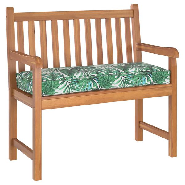 vidaXL Blazina List Vzorec lista 100 x 40 x 8 cm Oxford tkanina