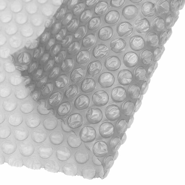 vidaXL Plavajoča PE solarna folija za bazen 450x220 cm siva