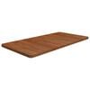 vidaXL Kopalni&scaron;ki pult temno rjav 100x50x2,5 cm trdna hrastovina