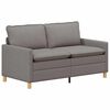 vidaXL Kavč Taupe 156 x 81 x 87,5 cm Blago