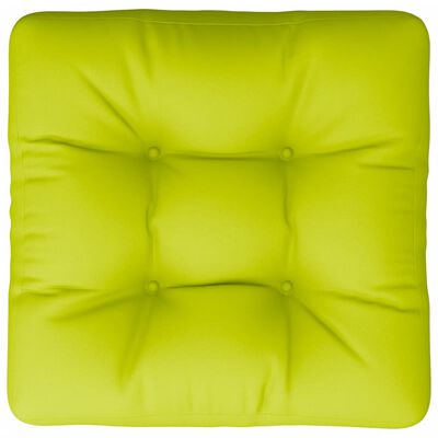 vidaXL Blazina za kavč iz palet svetlo zelena 50x50x12 cm
