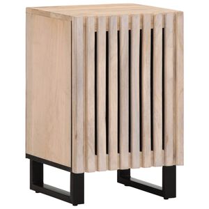 vidaXL Kopalni&scaron;ka omarica 38x34x58 cm trden mangov les