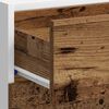 vidaXL Spodnja omarica “Lyon” Old Wood 40x46x81,5 cm Inženirski les