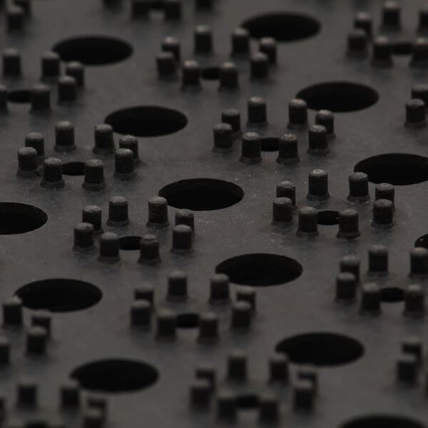 vidaXL Predpražnik pravokoten 60x80 cm guma