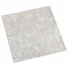 vidaXL Deske za talne obloge 5,11 m&sup2; 55 pcs PVC Bela in les