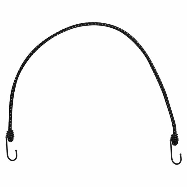 vidaXL Bungee vrv z odsevnimi trakovi in kavlji 50 kosov 88 cm