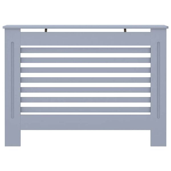 vidaXL Pokrov za radiator antraciten 112x19x81,5 cm mediapan