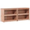 vidaXL Zunanja kuhinjska omarica MEPPEL 2 pcs Naravni Douglas