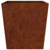 vidaXL Garden Planters 2 kosa 50x50x50 cm Weathering Steel