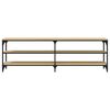 vidaXL TV omarica sonoma hrast 160x30x50 cm inženirski les