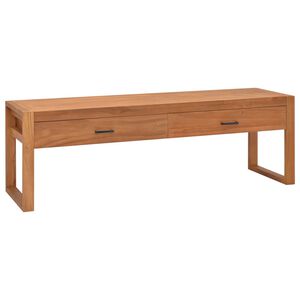 vidaXL TV omarica 140x40x45 cm tikovina