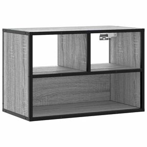 vidaXL TV omarica siva sonoma 60x31x39,5 cm inženirski les