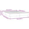 vidaXL Box spring postelja brez vzmetnico temno zelena 140x210cm žamet