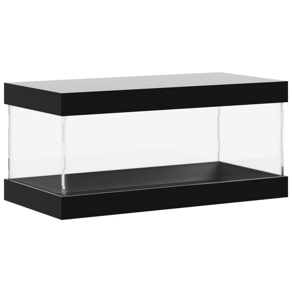 vidaXL Razstavna škatla prozorna 24x12x11 cm akril