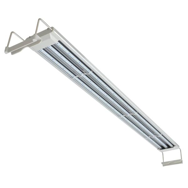 vidaXL LED svetilka za akvarij 120-130 cm aluminij IP67