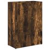 vidaXL Stojalo za dežnik Dimljeni oreh 40 x 20 x 55,5 cm