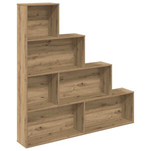 vidaXL Knjižna omara artisan hrast 157x24x160 cm inženirski les