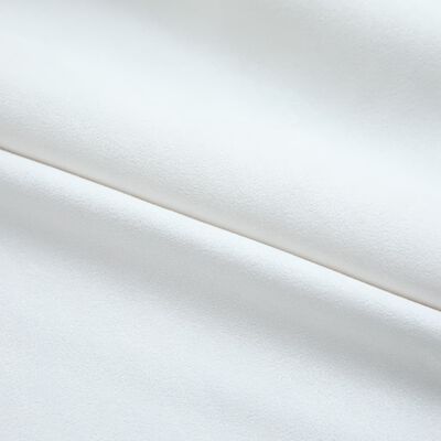 vidaXL Zatemnitvene zavese z obešali 2 kosa umazano bele 140x225 cm
