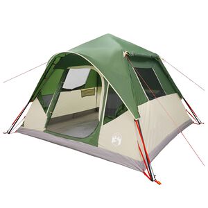 vidaXL Takoj&scaron;nji &scaron;otor Zelena 305 x 275 x 190 cm Poliester in jeklo