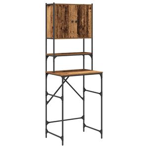 vidaXL Omara za pralni stroj Star les 68 x 48,5 x 194 cm
