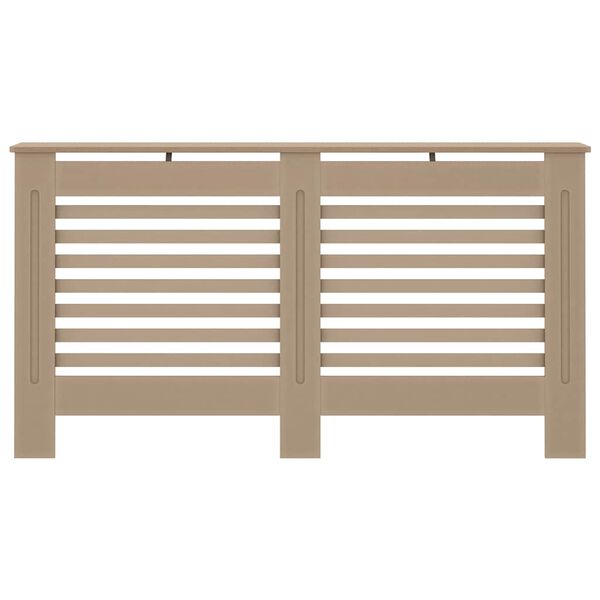 vidaXL Pokrov za radiator 152x19x81,5 cm mediapan