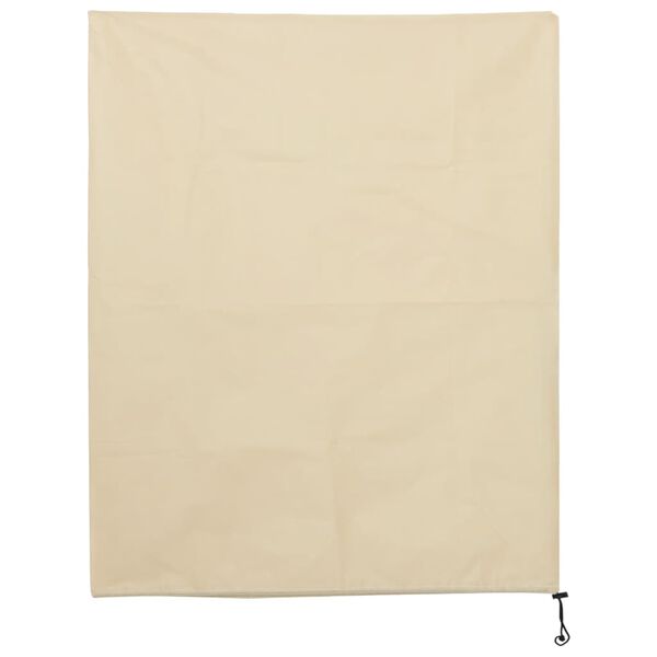 vidaXL Prevleka za rastline iz flisa z vrvico 4 kosi 70 g/m² 0,8x1 m