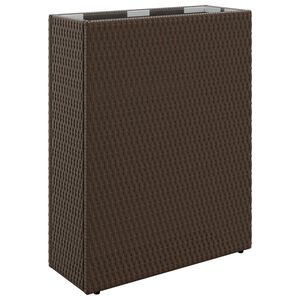 vidaXL Visok cvetlični lonček 55 x 22 x 70 cm Da