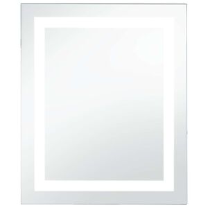 vidaXL Kopalni&scaron;ko LED ogledalo s senzorjem na dotik 60x80 cm