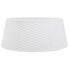 vidaXL Božično krilo za jelko belo &Oslash;56x23 cm plastika